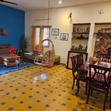 A Chettinad Villa In Coimbatore On The Way To Adiyogi And Nearer To Maruthamalai Exterior foto