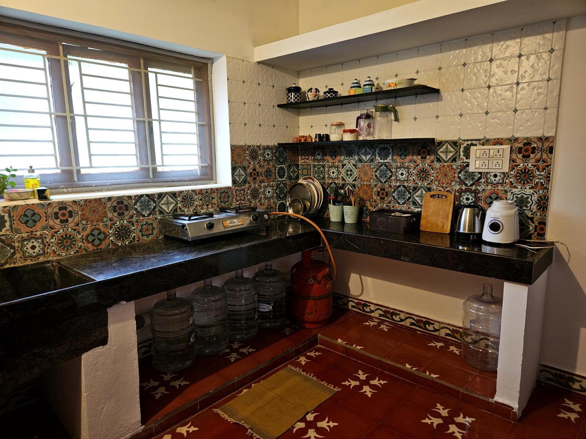 A Chettinad Villa In Coimbatore On The Way To Adiyogi And Nearer To Maruthamalai Exterior foto
